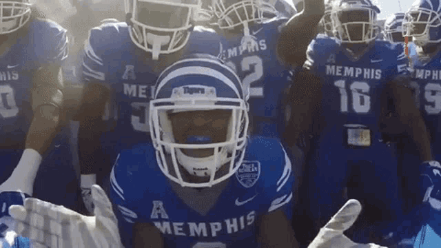 Memphis Tigers Football GIF - Memphis Tigers Football Team GIFs