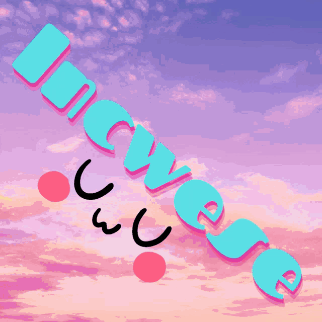 the word universe is on a pink and purple sky