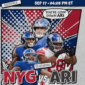 Arizona Cardinals Vs. New York Giants Pre Game GIF - Nfl National Football League Football League GIFs
