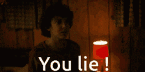 You Lie Stranger Things GIF - You Lie Stranger Things Eleven GIFs