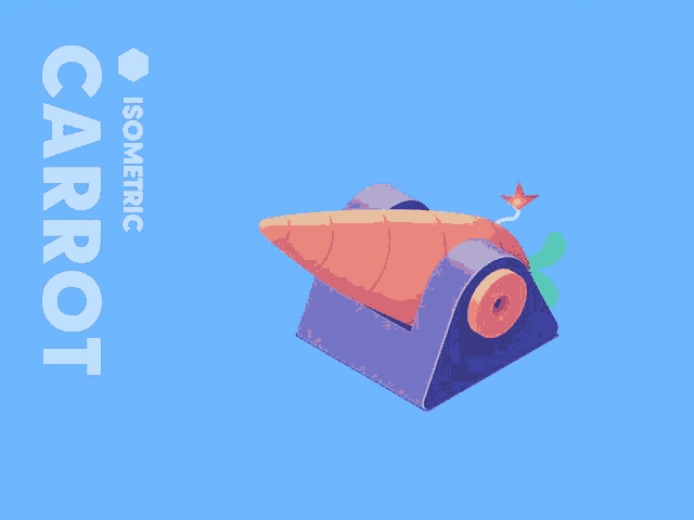 Carrot Cannon GIF - Carrot Cannon Isometric GIFs