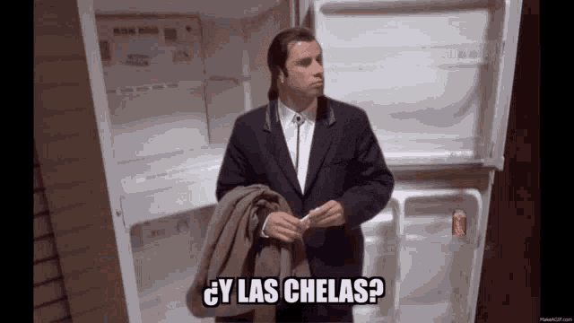 Y Las Chelas Confused GIF - Y Las Chelas Confused John Travolta GIFs