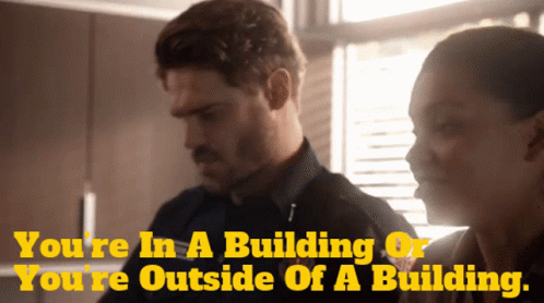 Station19 Vic Hughes GIF - Station19 Vic Hughes Youre In A Building GIFs