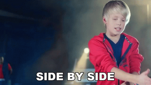 Side By Side Carson Lueders GIF - Side By Side Carson Lueders Beautiful Song GIFs