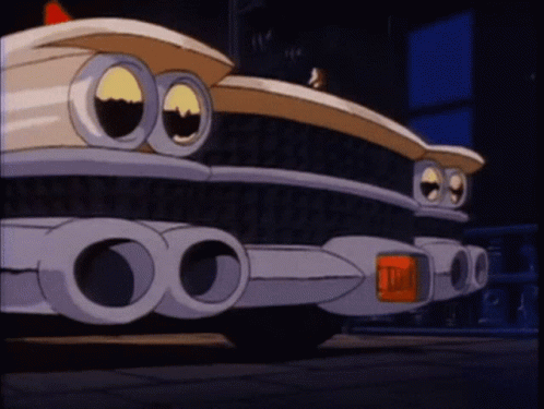 Ecto1 Ghostbusters GIF - Ecto1 Ghostbusters The Real Ghostbusters GIFs