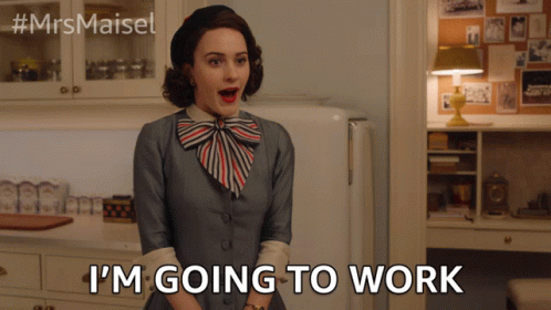 Im Going To Work Working GIF - Im Going To Work Working Business Woman GIFs