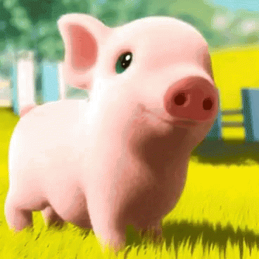 Pig Wink GIF - Pig Wink No GIFs