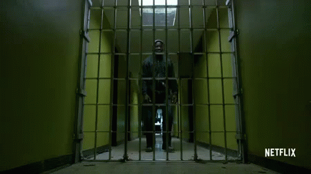 Kicking Down The Door GIF - Luke Cage Luke Cage Gi Fs Netflix GIFs