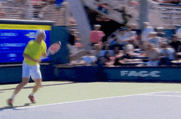 Gauthier Onclin Backhand GIF - Gauthier Onclin Backhand Fist Pump GIFs