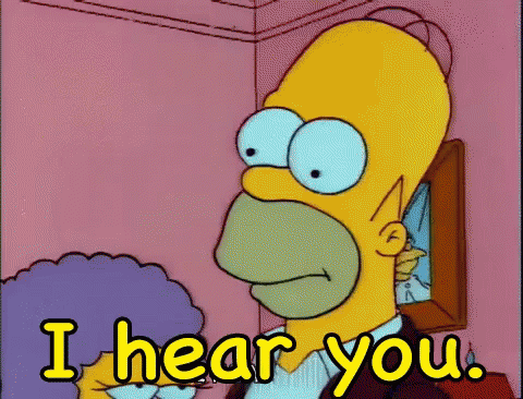I Hear You GIF - Homer Simpson I Hear You Smile GIFs