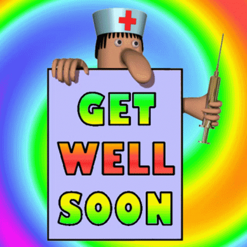 Get Well Soon Get Better GIF - Get Well Soon Get Better Get Well Soon Nurse GIFs