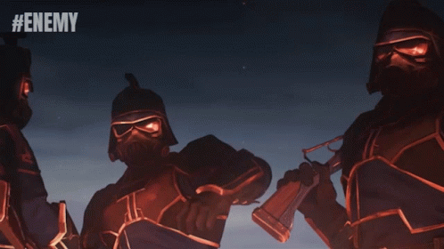 Over There Piltover Wardens GIF - Over There Piltover Wardens Enemy Song GIFs