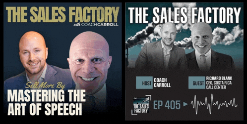 the sales factory with coach carroll ep 405 is shown