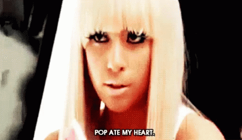 Lady Gaga Pop Ate My Heart GIF - Lady Gaga Pop Ate My Heart The Fame GIFs