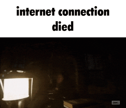 a picture of a piano with the words internet connection died above it