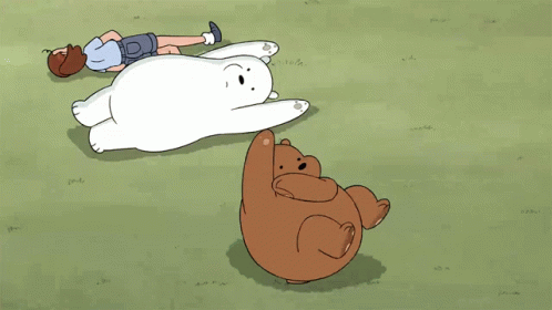 Rolling Ice Bear GIF - Rolling Ice Bear Grizzly Bear GIFs