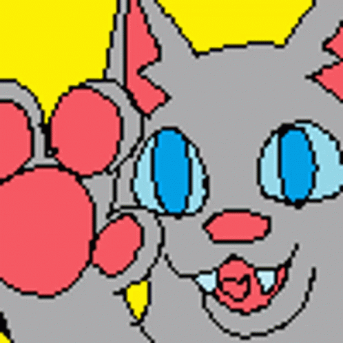 Pixel Cat Thingy GIF - Pixel Cat Thingy GIFs