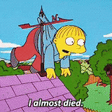 Ralph Died GIF - Ralph Died Simpsons GIFs