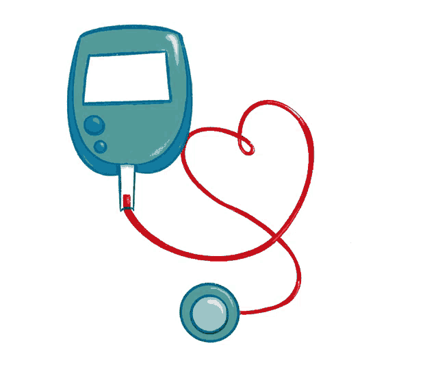 a stethoscope is connected to a device that says act
