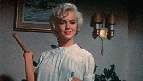 Good Morning Beautiful The Seven Year Itch GIF - Good Morning Beautiful The Seven Year Itch Blink GIFs