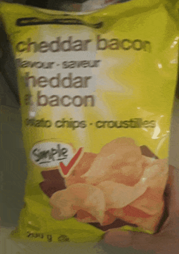 Potato Chips Cheddar And Bacon Chips GIF - Potato Chips Cheddar And Bacon Chips No Name GIFs