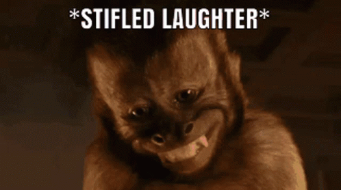Stifled Laughter Monkey GIF - Stifled Laughter Monkey Laugh GIFs