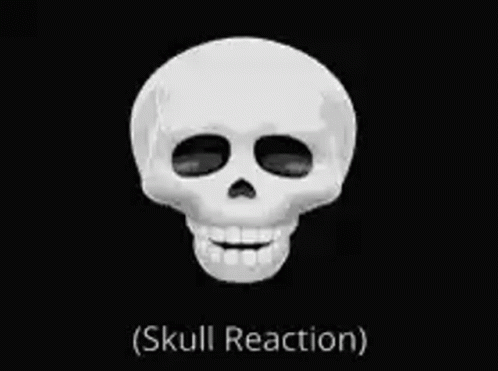 Skull Skull Reaction GIF - Skull Skull Reaction GIFs