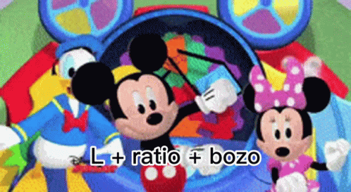 Mickey Mouse Bozo GIF