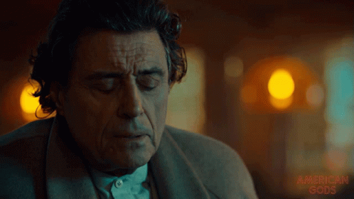 Disappointed Ian Mcshane GIF - Disappointed Ian Mcshane Mr Wednesday GIFs