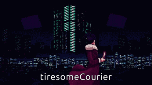 Tiresome Courier Jill Stingray GIF - Tiresome Courier Jill Stingray Va11halla GIFs