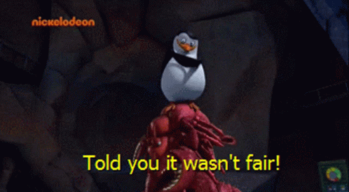 Penguins Of Madagascar Private GIF - Penguins Of Madagascar Private Told You It Wasnt Fair GIFs