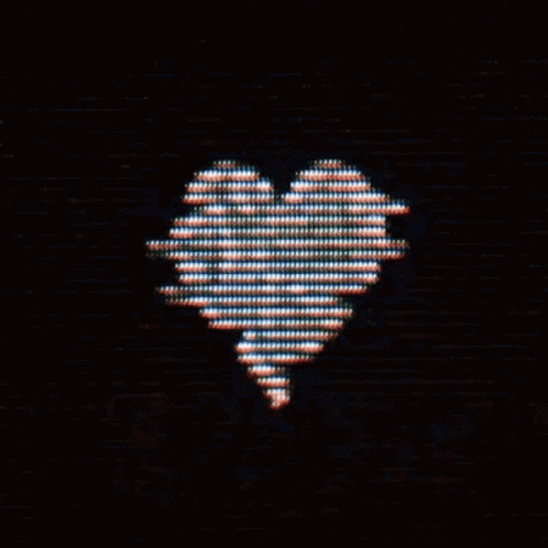 Glitch Heart GIF - Glitch Heart Love GIFs