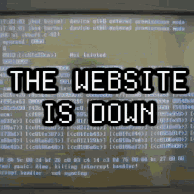The Website Is Down GIF - The Website Is Down GIFs