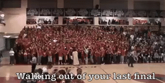 Done With Finals GIF - Finals Out Moses GIFs