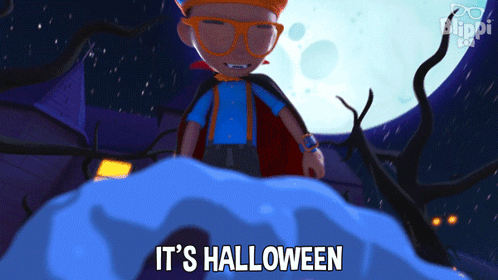 It'S Halloween Blippi GIF - It'S Halloween Blippi Blippi Wonders Educational Cartoons For Kids GIFs