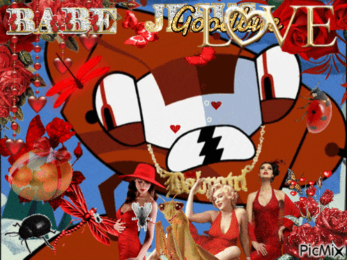 a picture of a teddy bear with a ladybug and the words bare and gothic love