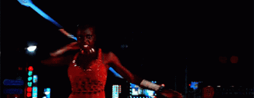 Okoye Spear GIF - Okoye Spear Black Panther GIFs