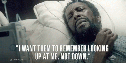 I Want Them To Remember Looking Up At Me, Not Down GIF - This Is Us This Is Us Series Ron Cephas Jones GIFs