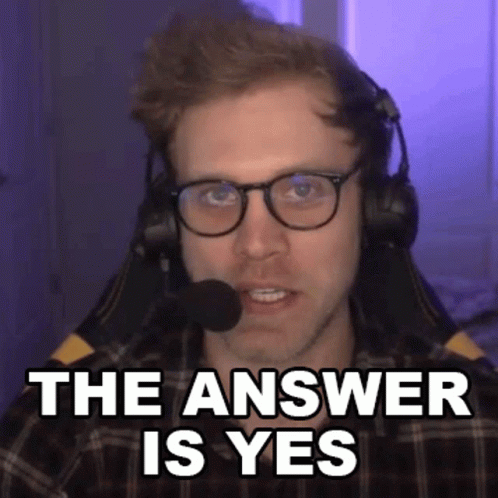 The Answer Is Yes Dave Olson GIF - The Answer Is Yes Dave Olson Dolson GIFs