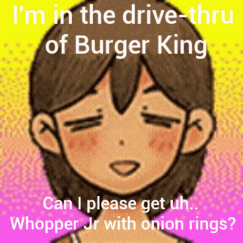 Omori Burger King GIF - Omori Burger King GIFs