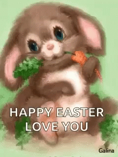 Bunny Easter Bunny GIF - Bunny Easter Bunny Happy Easter GIFs