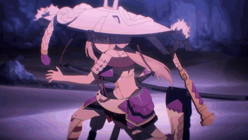 a girl in a white hat with the number 7 on it is dancing