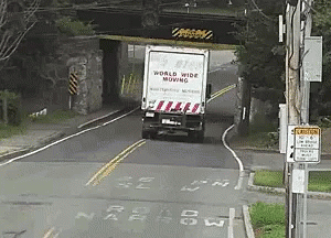 Lorry Accident GIF - Lorry Accident Bridge GIFs