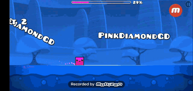 Gd Pink Diamond GIF - Gd Pink Diamond Geometry Dash GIFs