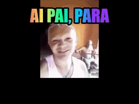 a video of a man with ai pai para written on the bottom