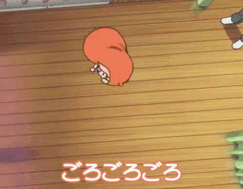 暇 GIF - Roll Cute Anime GIFs