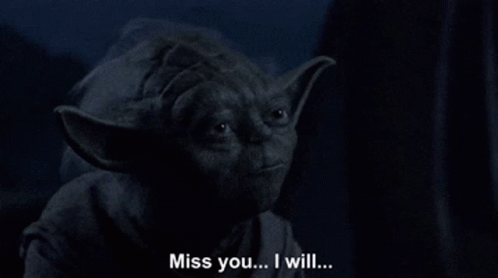 Star Wars Yoda GIF - Star Wars Yoda Miss You I Will GIFs