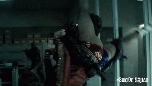 Harley Spin GIF - Suicide Squad Suicide Squad Gi Fs Harley Quinn GIFs