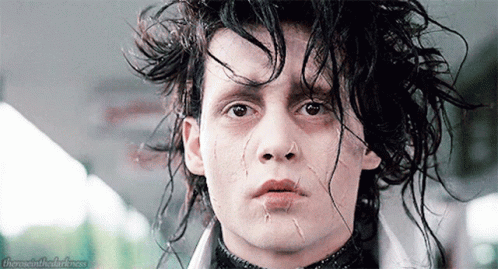 Edward Scissorhands Johnny Depp GIF - Edward Scissorhands Johnny Depp Tim Burton GIFs