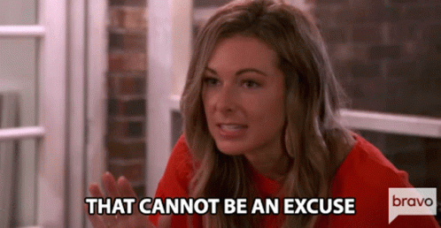 That Cannot Be An Excuse Chelsea Meissner GIF - That Cannot Be An Excuse Chelsea Meissner Southern Charm GIFs